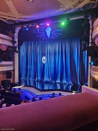 Criterion Theatre Dress Circle A8 view from seat photo