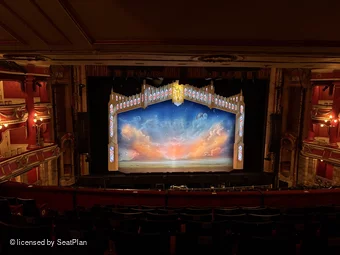 Bristol Hippodrome Grand Circle H31 view from seat photo