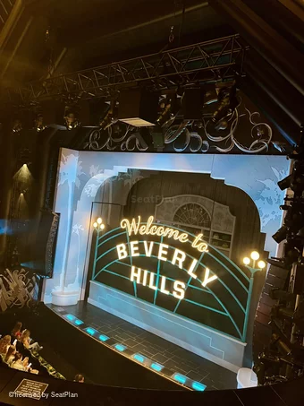 Trafalgar Theatre Dress Circle C1 view from seat photo