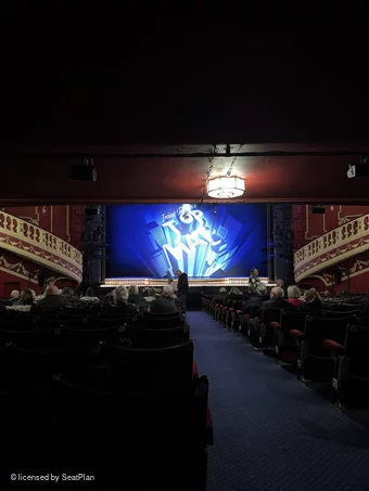 Sunderland Empire Stalls U20 view from seat photo