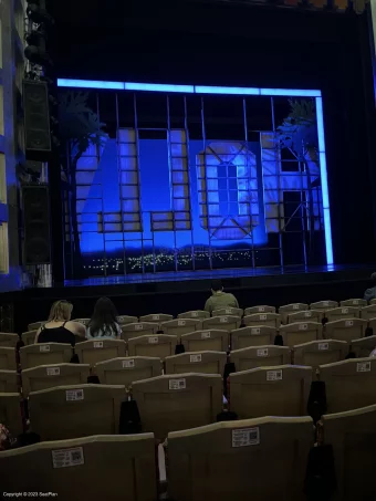 Savoy Theatre Stalls H21 view from seat photo