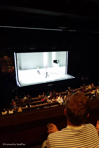 National Theatre - Lyttelton Circle B31 view from seat photo