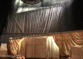 Majestic Theatre Orchestra D10 view from seat photo