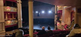 Theatre Royal Brighton Royal Circle E29 view from seat photo