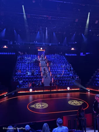 Troubadour Canary Wharf Theatre District 6 H73 view from seat photo