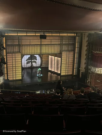 New Wimbledon Theatre Dress Circle M31 view from seat photo