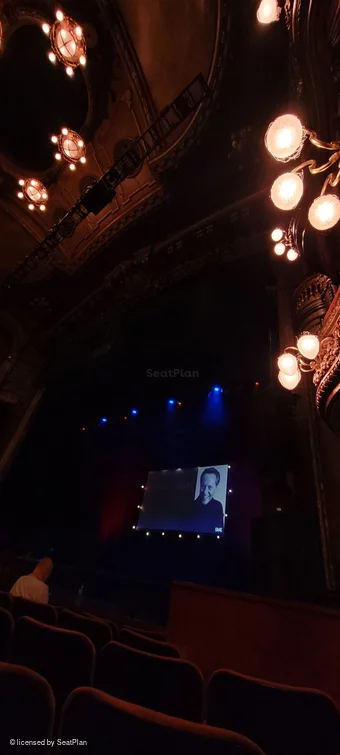 London Palladium Stalls F3 view from seat photo