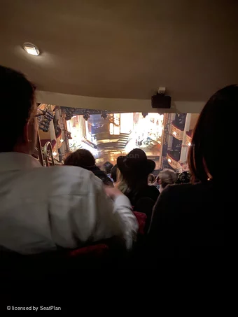Lyric Theatre Balcony H19 view from seat photo