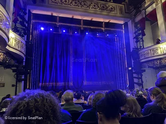 Vaudeville Theatre Stalls J5 view from seat photo