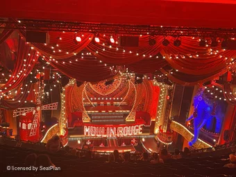 Piccadilly Theatre Grand Circle L21 view from seat photo