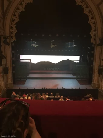 Lyric Hammersmith Circle B15 view from seat photo