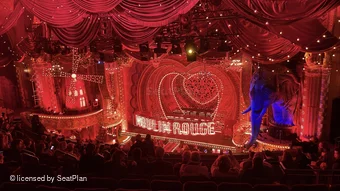 Al Hirschfeld Theatre Mezzanine O20 view from seat photo