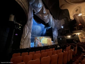 Majestic Theatre Orchestra C17 view from seat photo