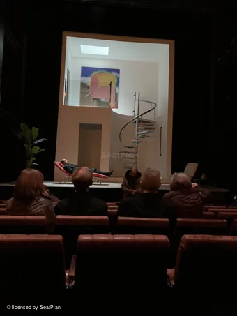 Royal Court Theatre Stalls H12 view from seat photo