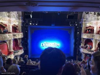 Shaftesbury Theatre Royal Circle H22 view from seat photo