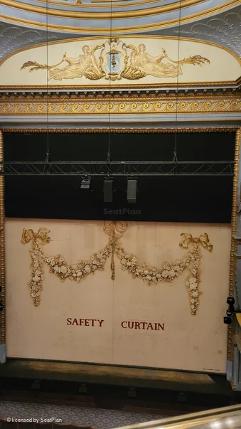 Harold Pinter Theatre Royal Circle A6 view from seat photo