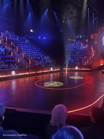 Troubadour Canary Wharf Theatre District 2 C77 view from seat photo