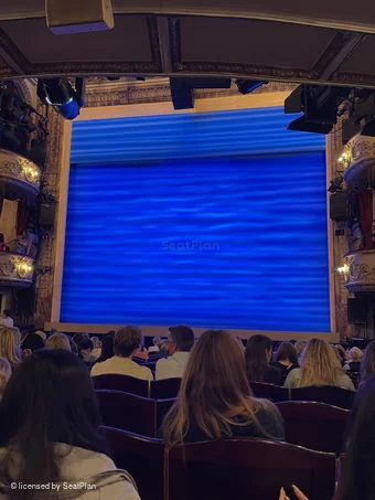 Novello Theatre Stalls P8 view from seat photo