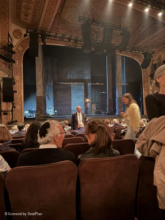 Winter Garden Theatre Orchestra P5 view from seat photo