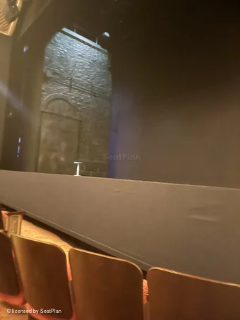 James Earl Jones Theatre Orchestra B10 view from seat photo