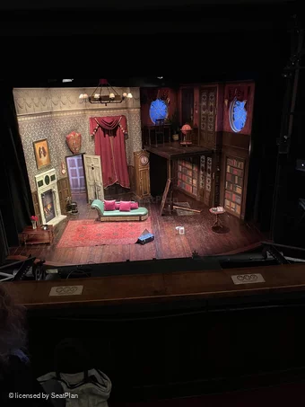 Duchess Theatre Dress Circle B10 view from seat photo