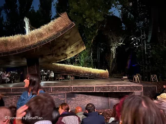 Regent's Park Open Air Theatre Lower Centre E24 view from seat photo