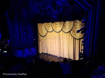 Trafalgar Theatre Dress Circle D1 view from seat photo