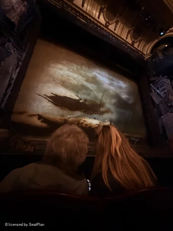 Sondheim Theatre Stalls B23 view from seat photo