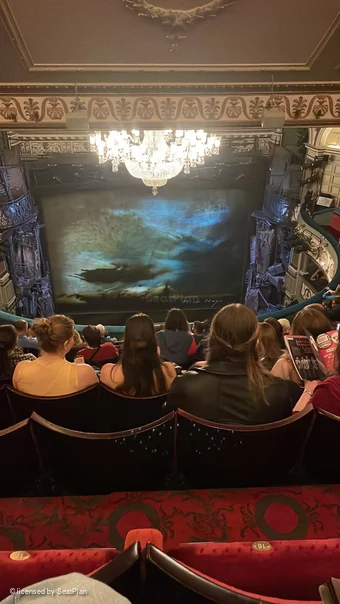 Sondheim Theatre Grand Circle L14 view from seat photo