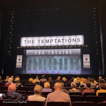 Prince Edward Theatre Stalls K14 view from seat photo