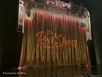 King's Theatre Glasgow Stalls A28 view from seat photo