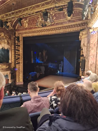 Theatre Royal Haymarket Royal Circle C4 view from seat photo