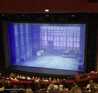 Prince Edward Theatre Dress Circle L3 view from seat photo
