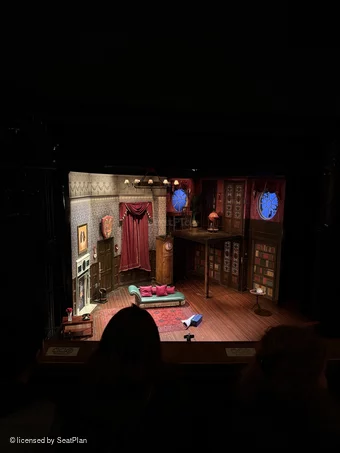 Duchess Theatre Dress Circle B18 view from seat photo