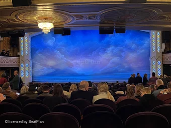 Eugene O'Neill Theatre Orchestra T104 view from seat photo
