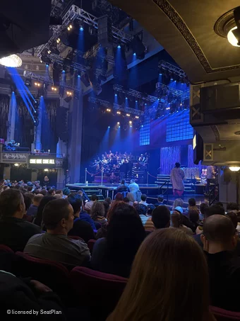 Broadhurst Theatre Orchestra L28 view from seat photo