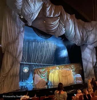 Majestic Theatre Orchestra F13 view from seat photo