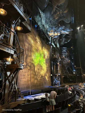 Gershwin Theatre Orchestra C21 view from seat photo