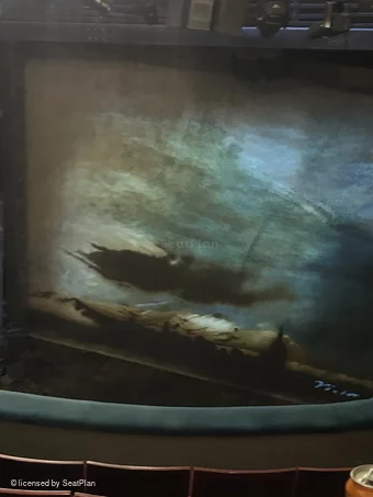 Sondheim Theatre Grand Circle F7 view from seat photo