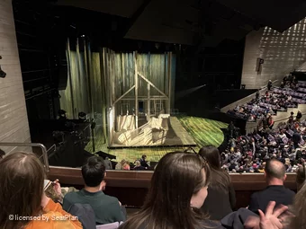 National Theatre - Olivier Circle C79 view from seat photo