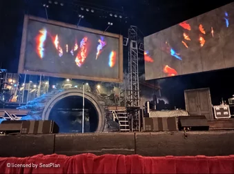 Palace Theatre Stalls BB27 view from seat photo