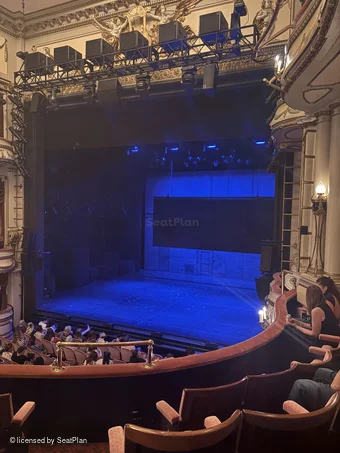 Noel Coward Theatre Royal Circle D4 view from seat photo