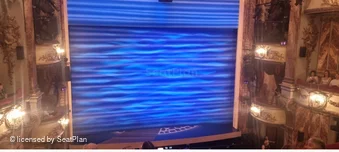 Novello Theatre Dress Circle A9 view from seat photo