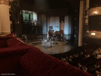 Lyric Theatre Dress Circle BoxE1 view from seat photo