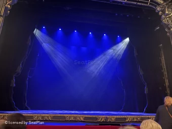 His Majesty's Theatre Stalls E24 view from seat photo