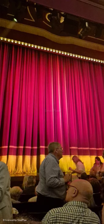 Garrick Theatre Stalls E17 view from seat photo