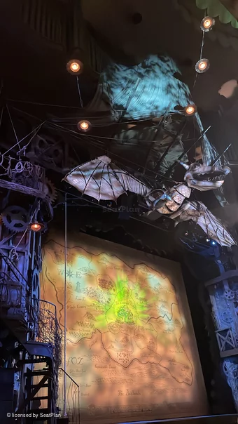 Apollo Victoria Theatre Stalls J43 view from seat photo