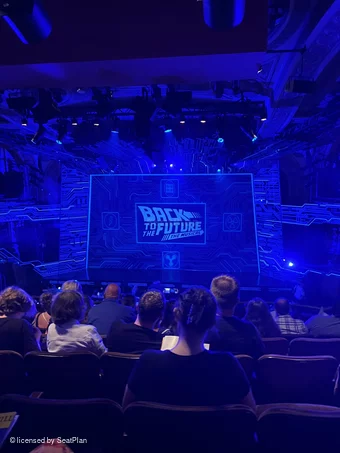 Winter Garden Theatre Mezzanine F113 view from seat photo