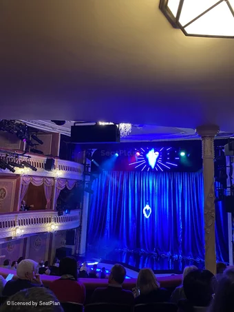 Criterion Theatre Dress Circle E10 view from seat photo
