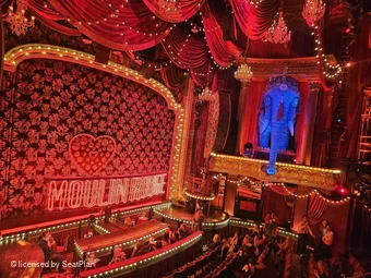 Piccadilly Theatre Royal Circle A28 view from seat photo